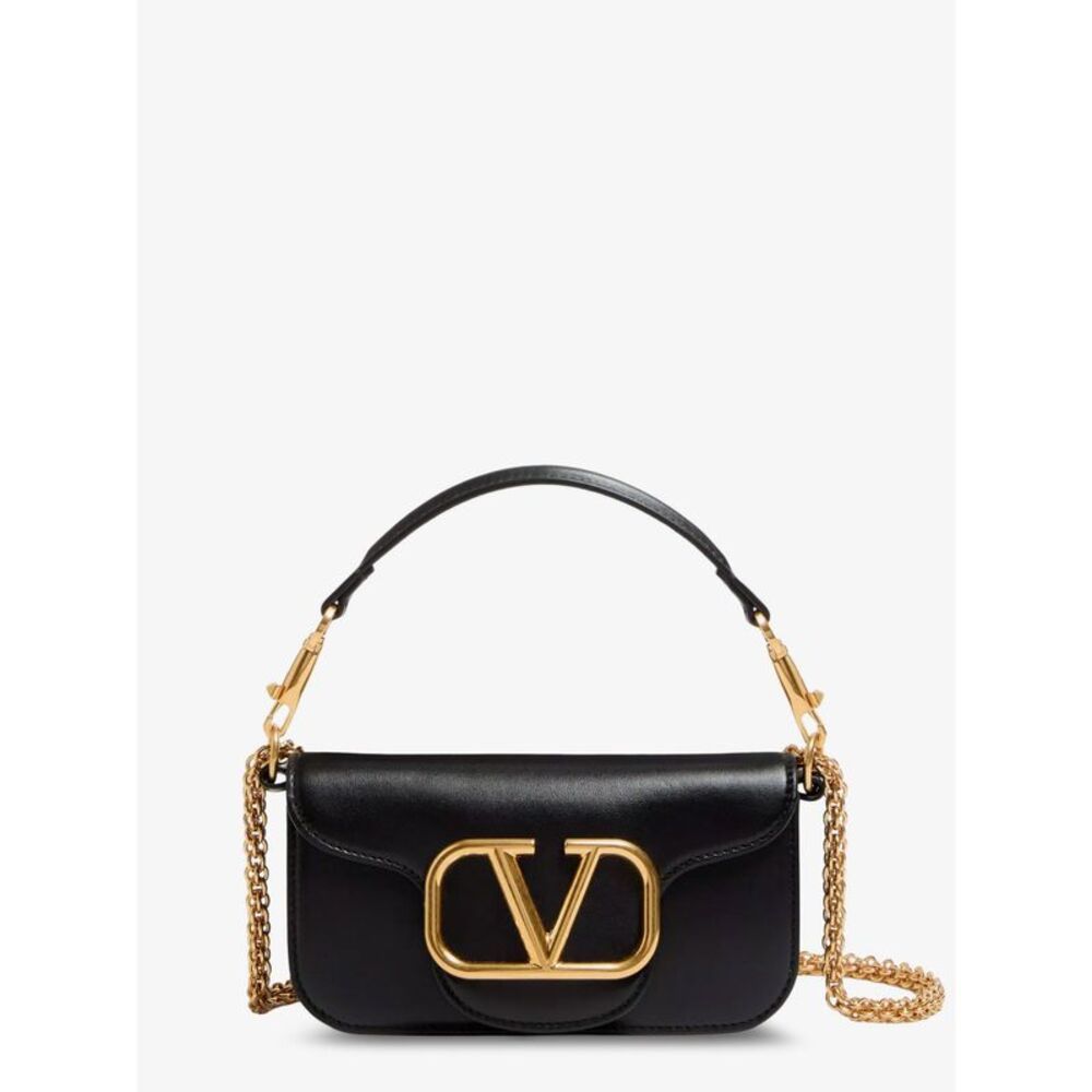 Valentino Garavani Women Locã² Leather Shoulder Bag